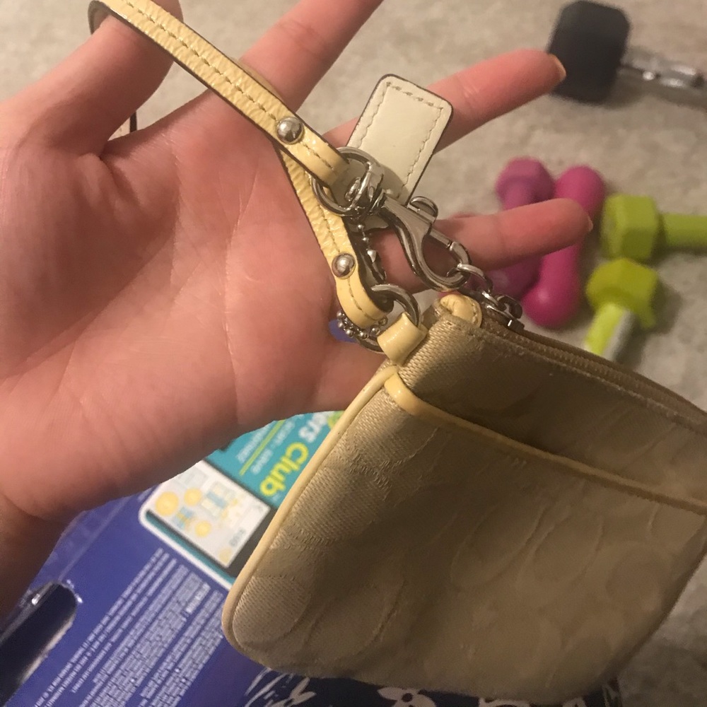 Coach wristlet